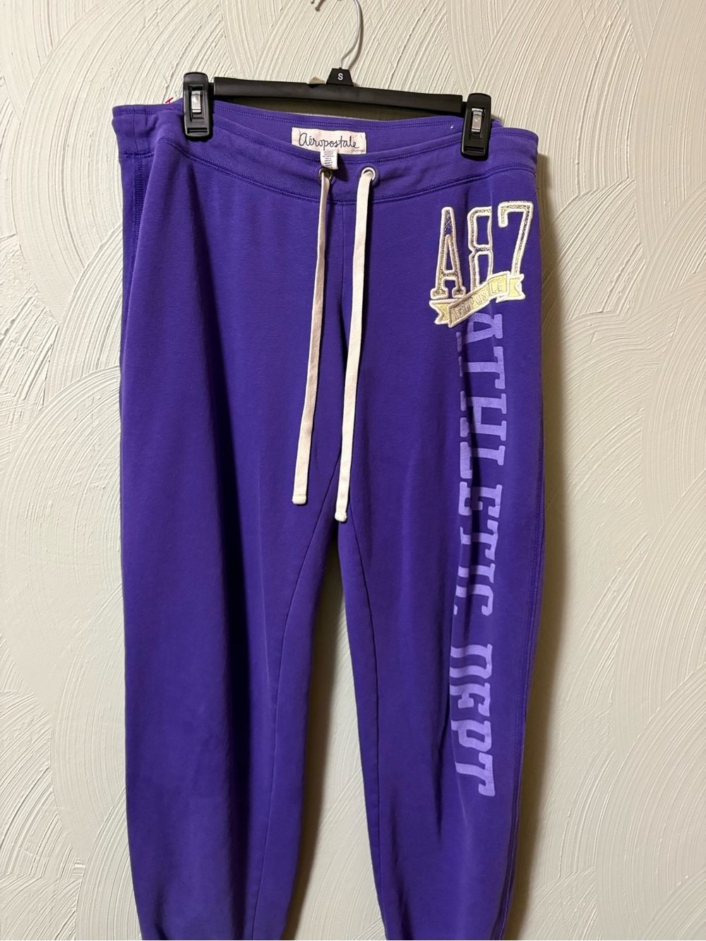 Aeropostale Purple A87 Athletic Joggers